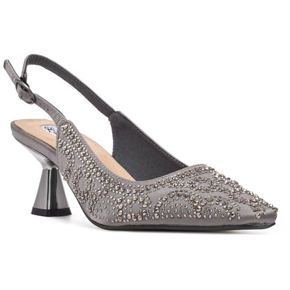 Lady Couture Lucy Pumps 2.5" Heels in Pewter