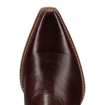 Dan Post Saffron Women's Briar Leather Western Bootie - 8" Shaft, Snip Toe
