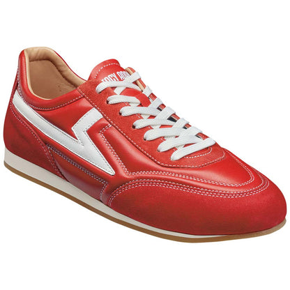 Stacy Adams Action 150 Sporty Lace-Up Sneaker - Red