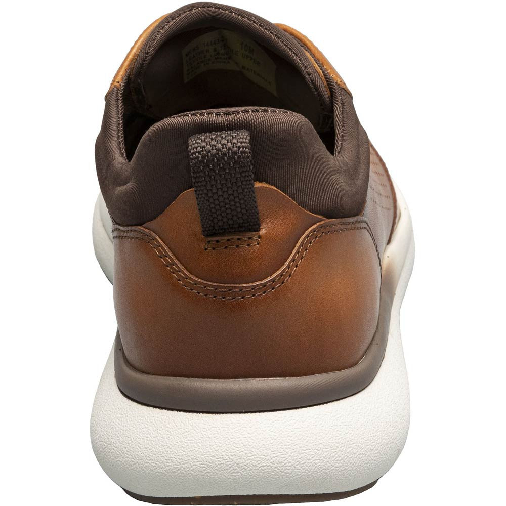 Florsheim Fleet Cognac Perf Toe Elastic Lace Men's Sneaker