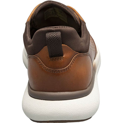 Florsheim Fleet Cognac Perf Toe Elastic Lace Men's Sneaker