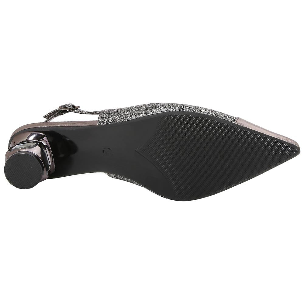 Lady Couture Saphire Pump 1.5” In Pewter