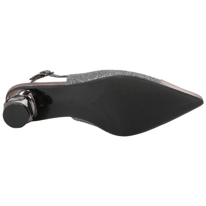 Lady Couture Saphire Pump 1.5” In Pewter