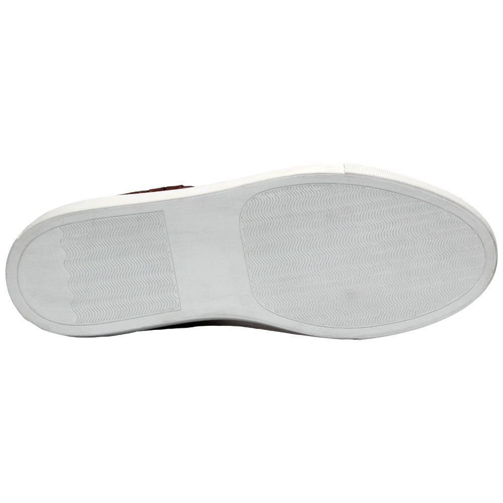 Tropea Cognac Calf-Skin Basket Weave | Emilio Franco Casual Dress Shoes for Men