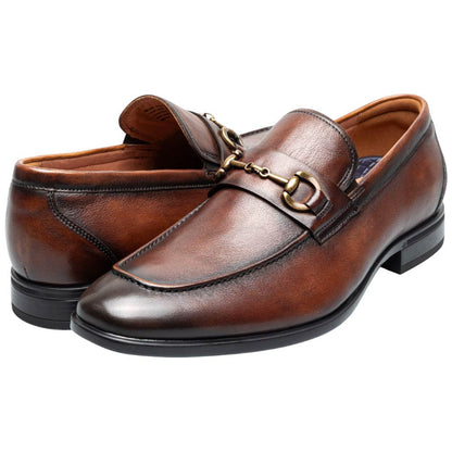 Florsheim Zaffiro Brown Moc Toe Bit Loafer II for Men