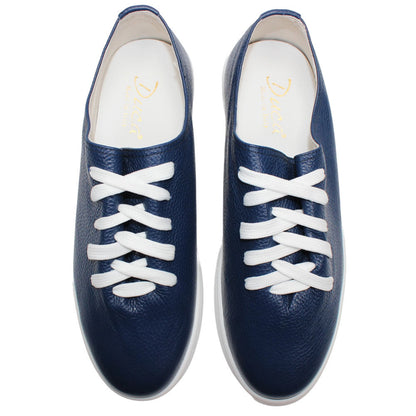 DUCA Max Men's Jean Italian Calf Leather Sneakers
