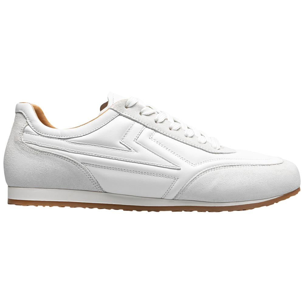 Stacy Adams Action 150 Sporty Lace-Up Sneaker - White