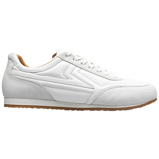 Stacy Adams Action 150 Sporty Lace-Up Sneaker - White