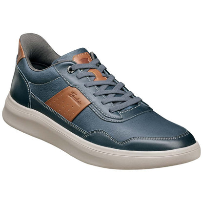 Florsheim Crosstour Men's Navy & Cognac Leather Hands Free Casual Lace Up Shoe