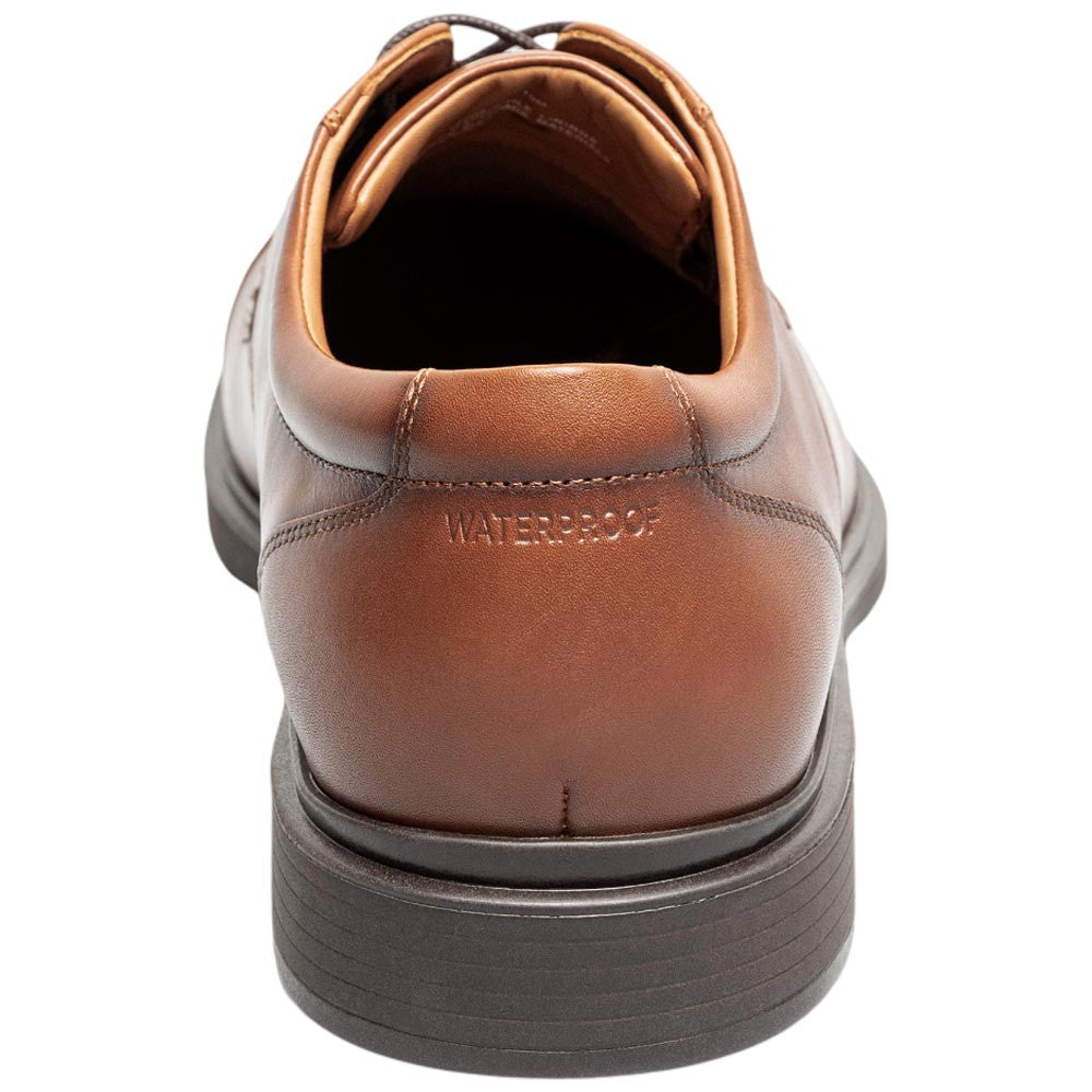 Florsheim Men's Waterproof Cap Toe Cognac Oxford Forecast II