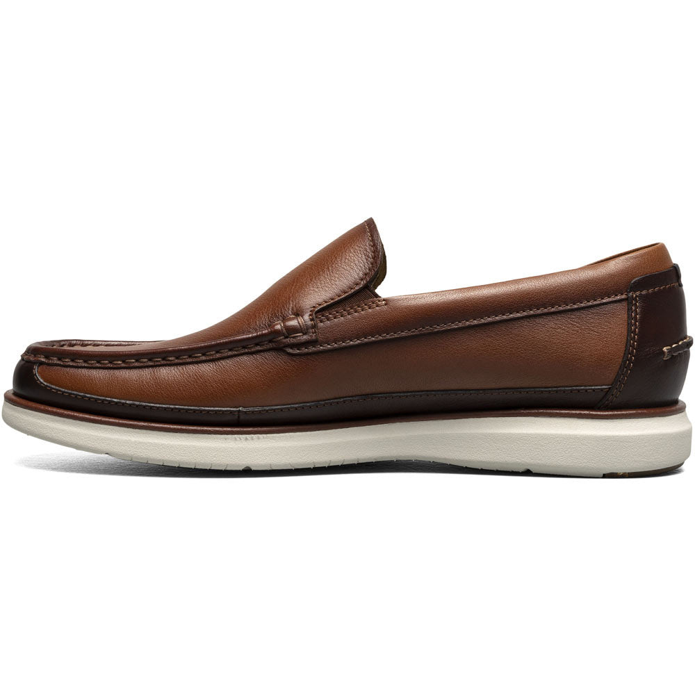 Florsheim Tropics Cognac Multi Moc Toe Venetian Slip On Shoes