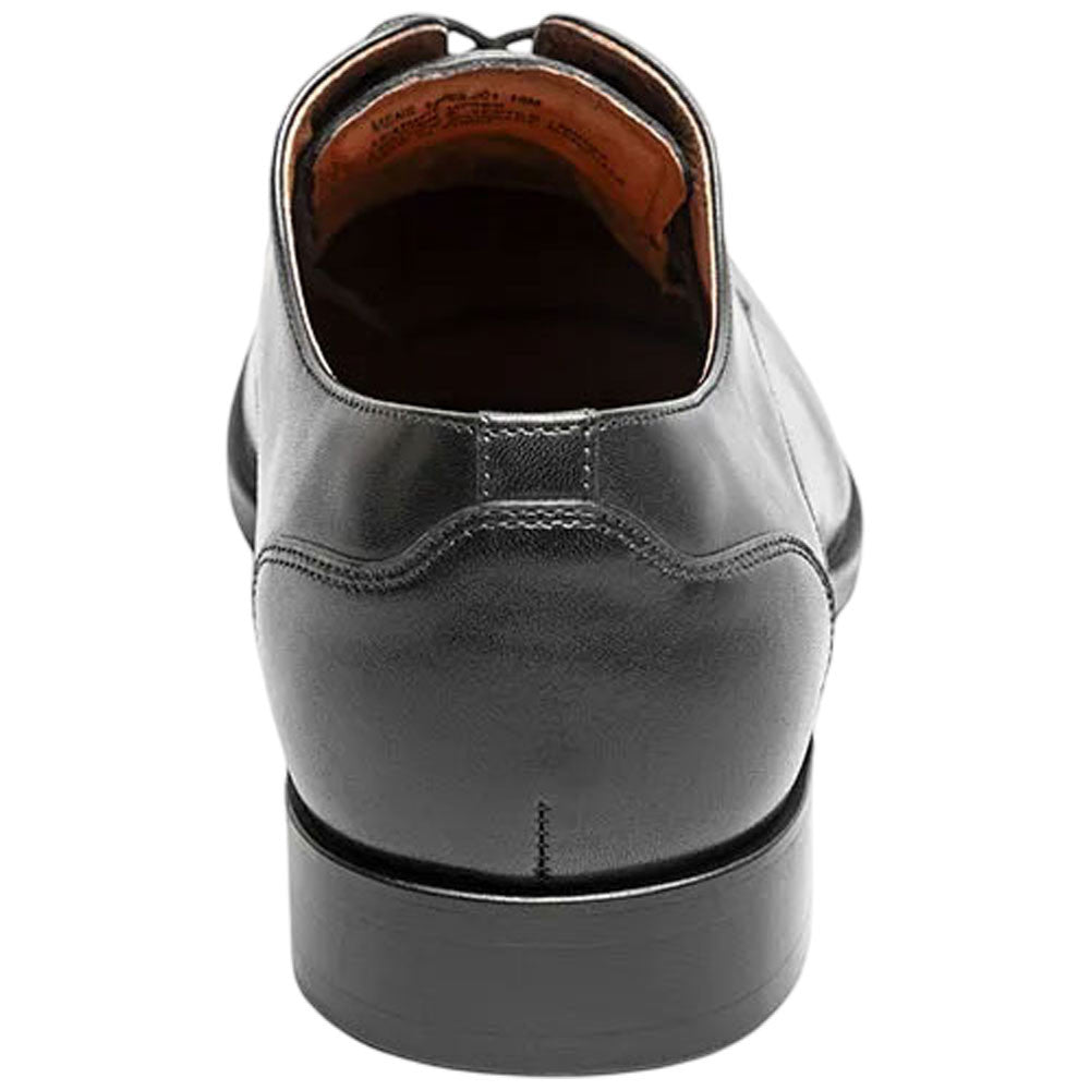 Florsheim Sorrento Lux Plain Toe Oxford - Black Leather Dress Shoe