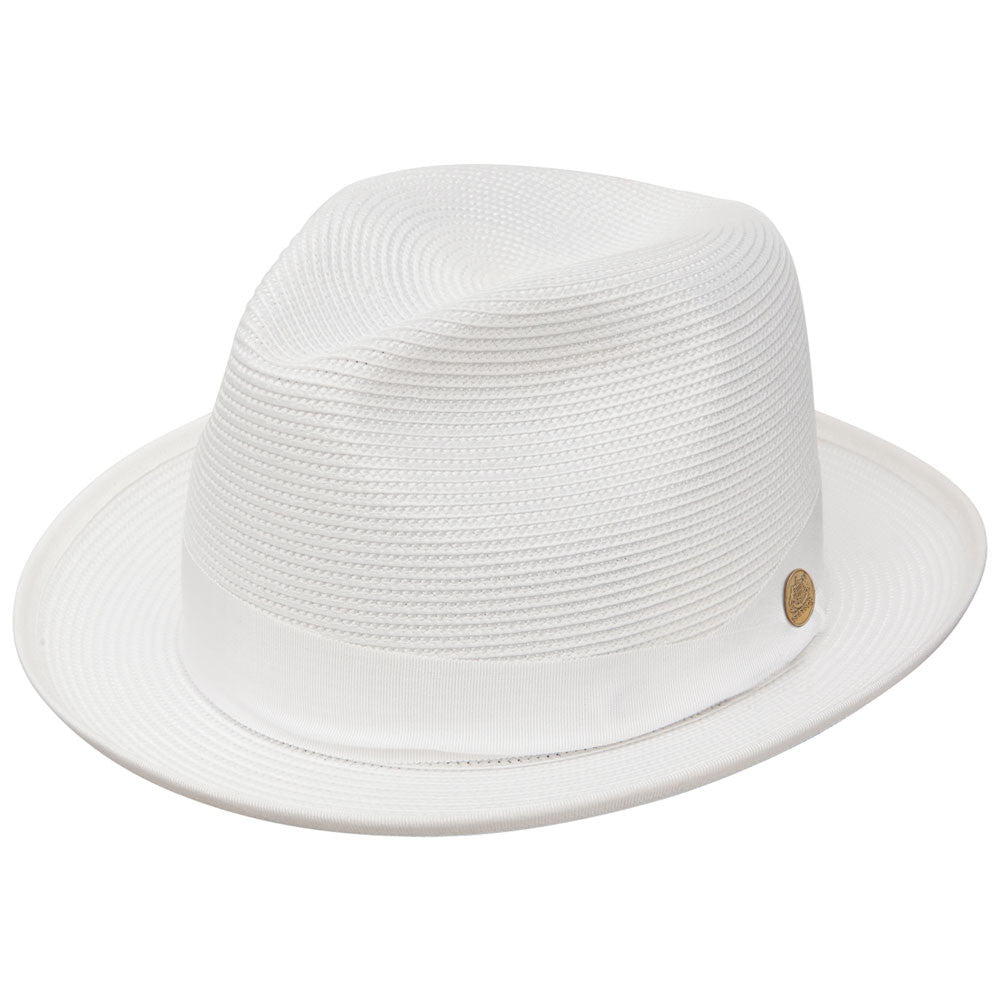 Stetson Latte White Straw Hat