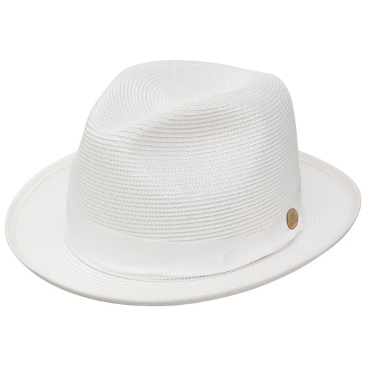 Stetson Latte White Straw Hat