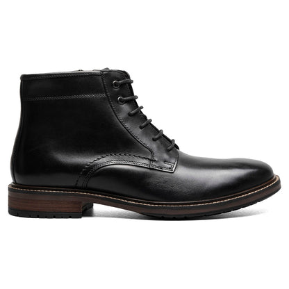 Forge Plain Toe Lace Up Boots | Florsheim Dress Boots in Black for Men