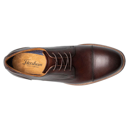 Florsheim Rucci Cap Toe Brown Oxford Shoes