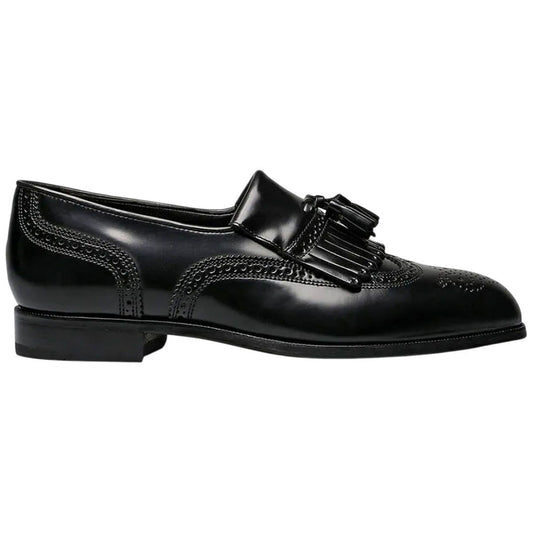 Florsheim Lexington Black Wingtip Loafer