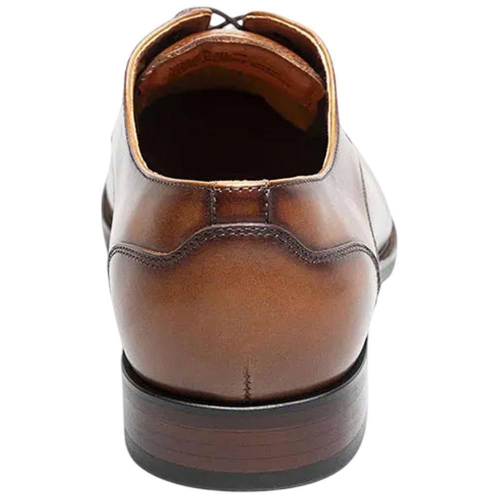 Florsheim Sorrento Lux Plain Toe Oxford - Cognac Leather Dress Shoe