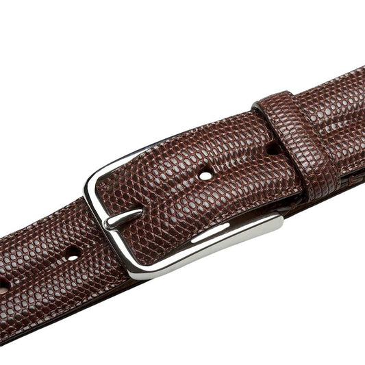 Mezlan Men's Classic Lizard Belt in Sport
