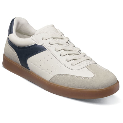 Pace T-Toe Lace Up Casual Sneaker | Florsheim Bone Multi Dress Sneakers for Men