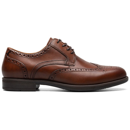 Midtown Wingtip Oxford | Florsheim Cognac Dress Shoes for Men