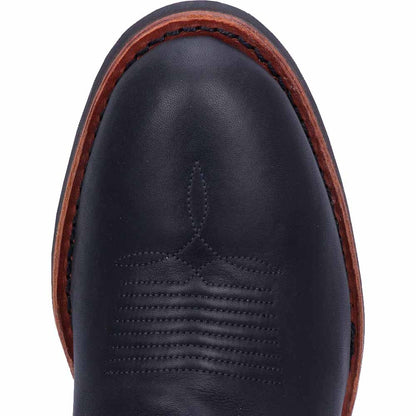 Dan Post Men’s Albuquerque 12” Round Toe Black Leather Cowboy Boot