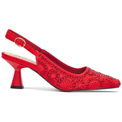 Lady Couture Lucy Pumps 2.5" Heels in Red