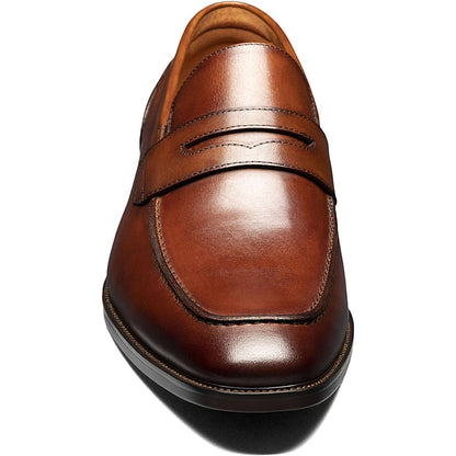 Florsheim Sorrento Cognac Moc Toe Penny Loafer Men's Dress Shoes