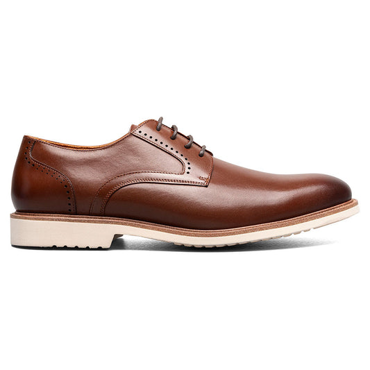 Stacy Adams Wescott Chocolate Men's Plain Toe Oxford Shoes