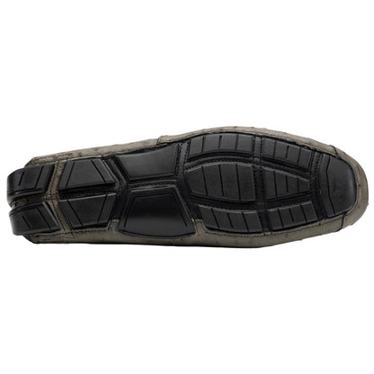Marco Di Milano Bolonia Genuine Ostrich Driver - Gray