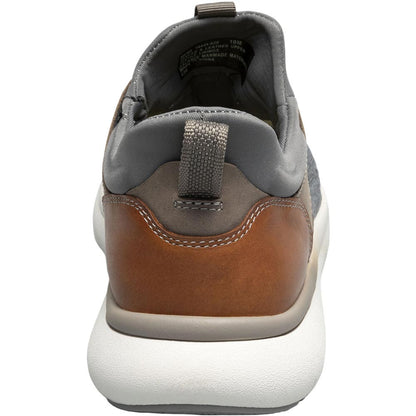 Florsheim Fleet Gray Knit Elastic Lace Men's Sneaker