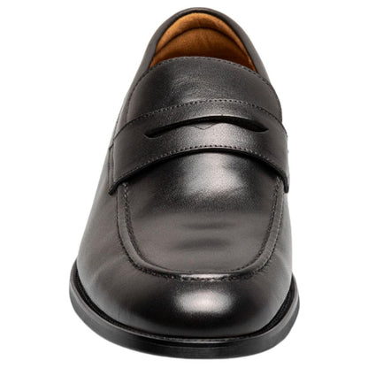 Florsheim Rucci Moc Toe Black Smooth Penny Loafer for Men