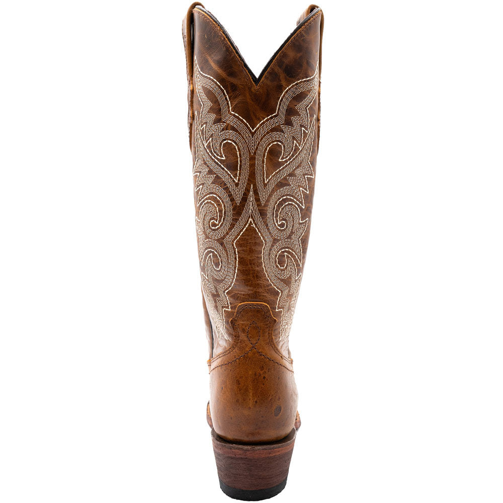 Ferrini Women's Mae Brown Snipped Toe Western Boot