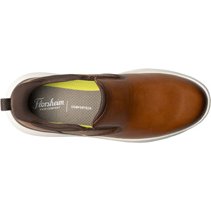 Florsheim Fleet Cognac Plain Toe Slip-On Men's Sneaker