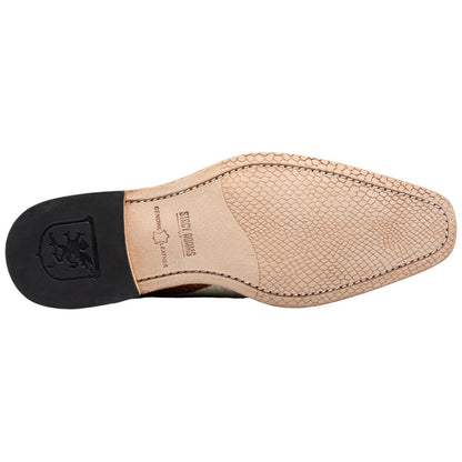 Stacy Adams Tarango Modified Cap Toe Tan Multi Oxford Shoes for Men