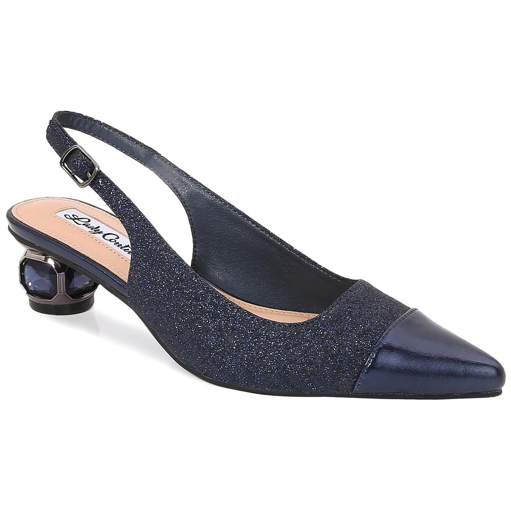 Lady Couture Saphire Pump 1.5” In Navy