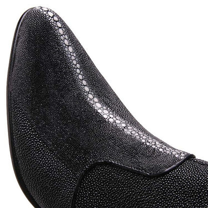 Los Altos Black Genuine Stingray