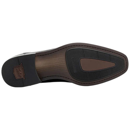 Florsheim Sorrento Lux Plain Toe Oxford - Black Leather Dress Shoe