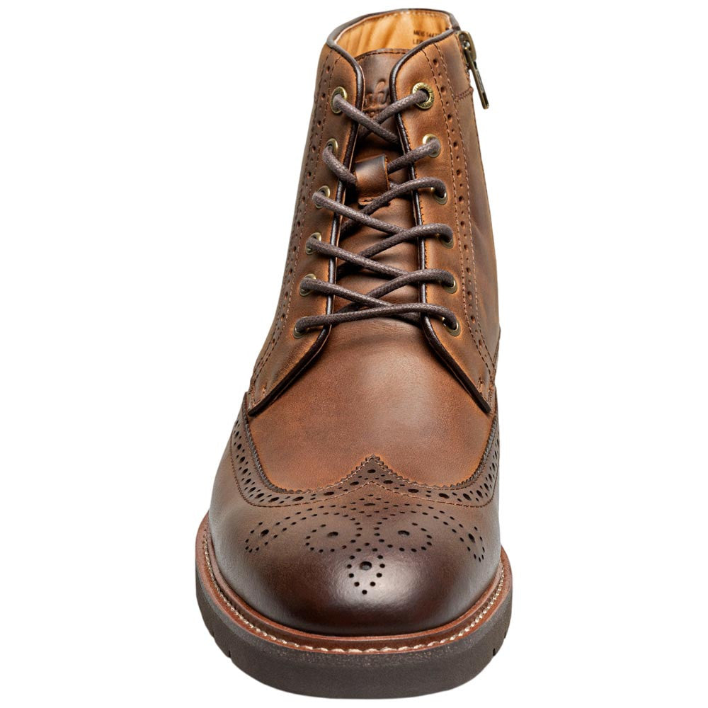 Florsheim Redford Brown Men's Wingtip Lace Up Boot