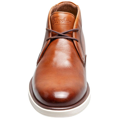 Florsheim Avenue Men's Cognac Smooth Leather Plain Toe Chukka Boot