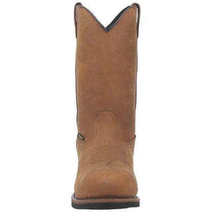 Dan Post Albuquerque Tan Waterproof Leather Western Cowboy Boots (USA Men Size)
