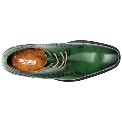Stacy Adams Alexander Plain Toe Oxford - Green