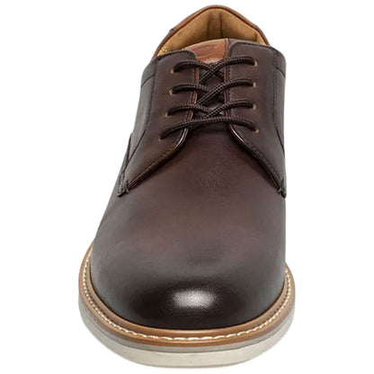 Florsheim Norwalk Plain Toe Brown Oxford Shoes for Men