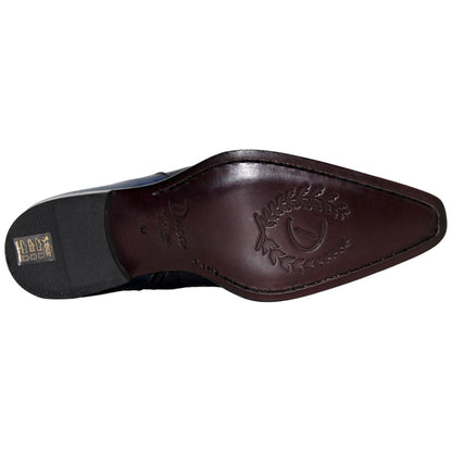 Duca Aprilia Men's Navy Leather Boots
