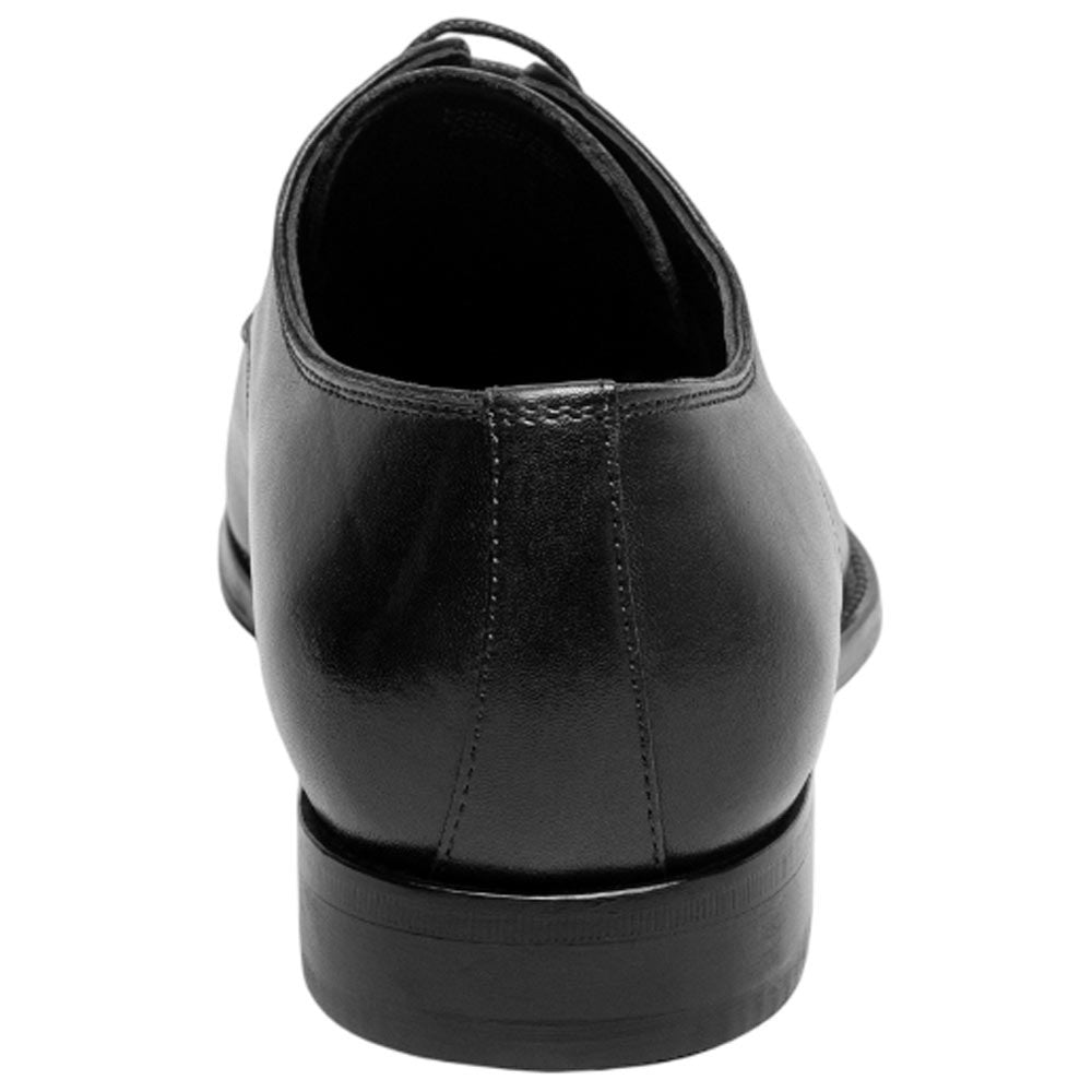 Florsheim Jacobi Moc Toe Black Leather Oxford for Men