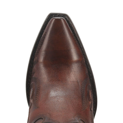 Dan Post Women’s Seductress Chestnut 20” Snip Toe Zipper Boot