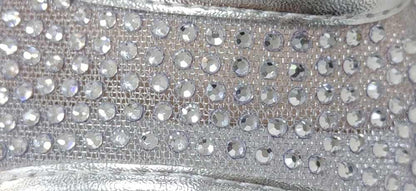 Lady Couture Belair 4” Wedge Sandals in Silver