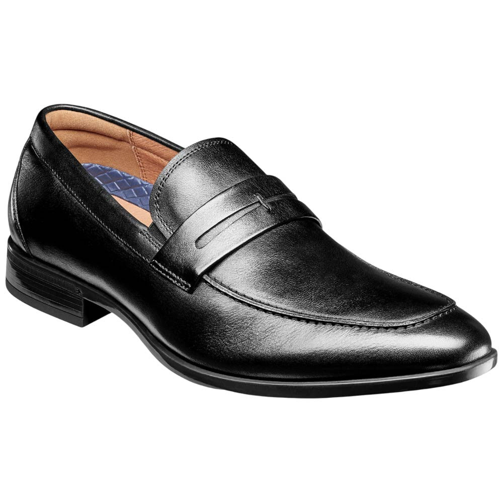 Florsheim Zaffiro Moc Toe Black Penny Loafer for Men