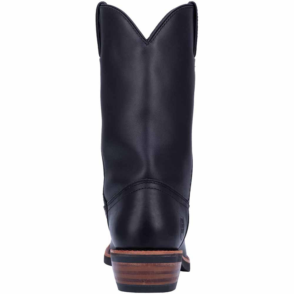 Dan Post Men’s Albuquerque 12” Round Toe Black Leather Cowboy Boot