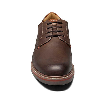 Florsheim Norwalk Brown CH Smooth Leather Plain Toe Derby (USA Men Size)